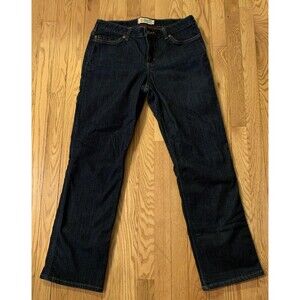 Carhartt Flannel Lined Jeans Women’s 12 Petite Original Fit Outdoor Work Wear